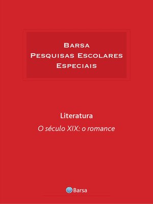 cover image of Temática--Literatura--Século XIX Romance